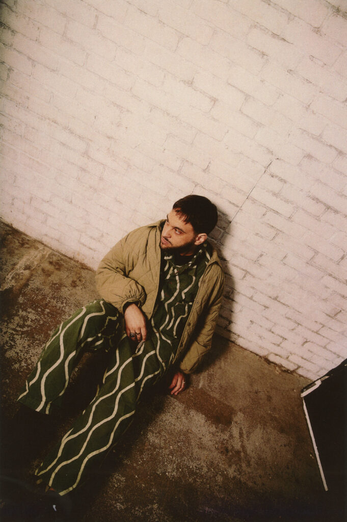 A portrait of composer and singer Samora Pinderhughes